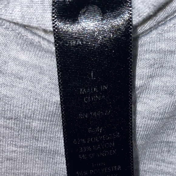 Like new cropped sweatshirt mesh material on bottom half. - Picture 2 of 6